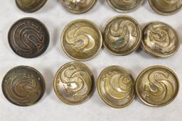 Czech. French 1918 Legion 21 Buttons