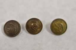 Czech. French 1918 Legion 21 Buttons