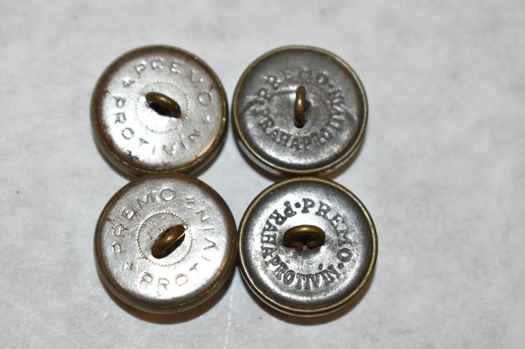 Czech. French 1918 Legion 21 Buttons