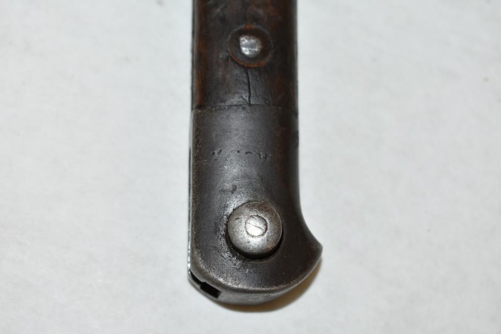 Belgium. Mauser 1898 Bayonet & Scabbard
