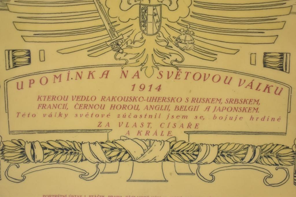 WWI Czech Commemorative 1920 TJ Masaktk Award