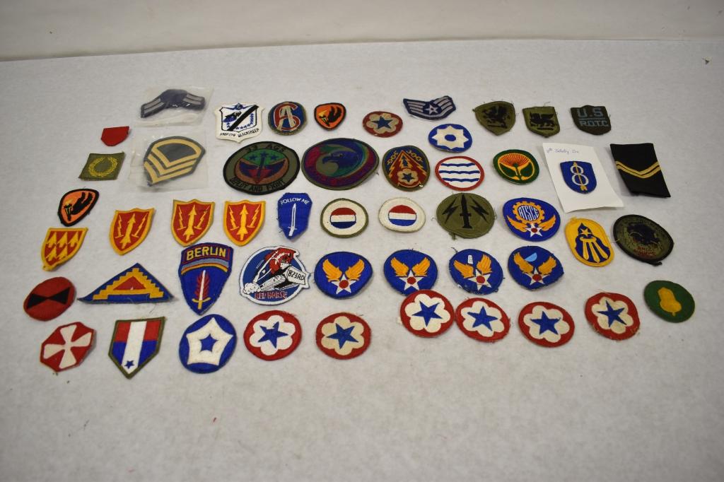 50 Mixed Military Patches