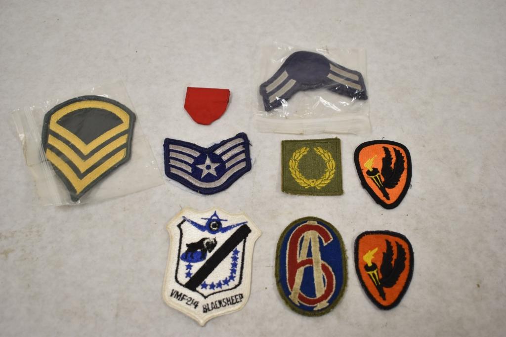 50 Mixed Military Patches