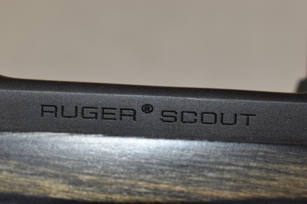 Gun. Ruger Model Scout 308 Win Rifle