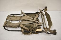 French Indochina Military folding rucksack frame