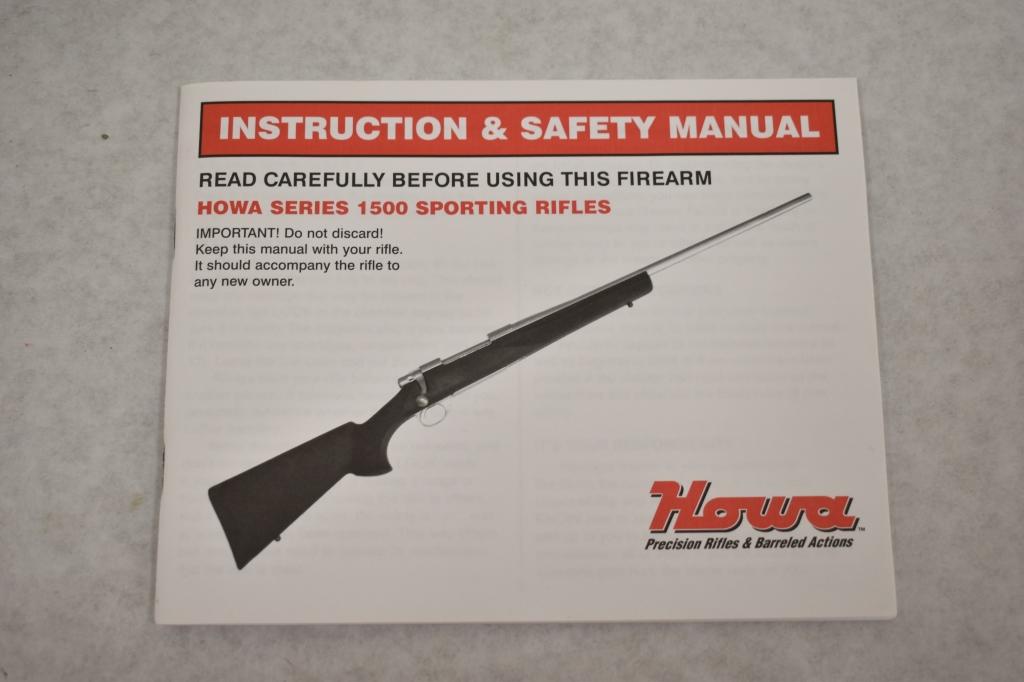 Gun. Howa Model 1500 223 cal Rifle