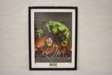 Incredible Hulk Framed Poster by Dale Keown