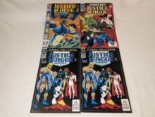 Four DC Justice League (#66, 69, 70 & America 70)