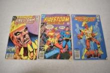 Three DC Firestorm Comics (#2, 12, 13)