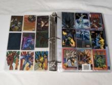 Super Hero Trading Cards & Binder