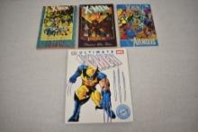 Four X-Men Comic Books
