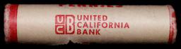 THIS AUCTION ONLY! BU Shotgun Lincoln 1c roll, 1974-d 50 pcs Plus THREE bonus random date BU roll! B