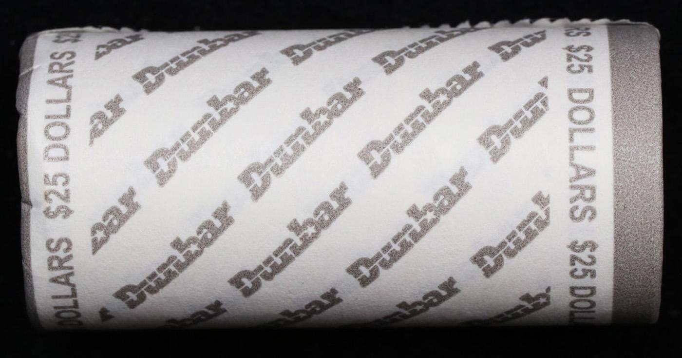 Full Roll of 2009-p James K Polk Presidential $1 Coin Rolls in OriginalDunbar Wrapper. 25 coins in t