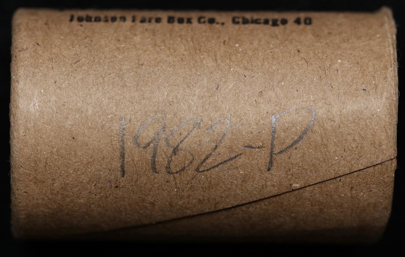 BU Shotgun Kennedy 50c roll, 1982-p 20 pcs Federal Reserve Bank of Minneapolis Wrapper $10