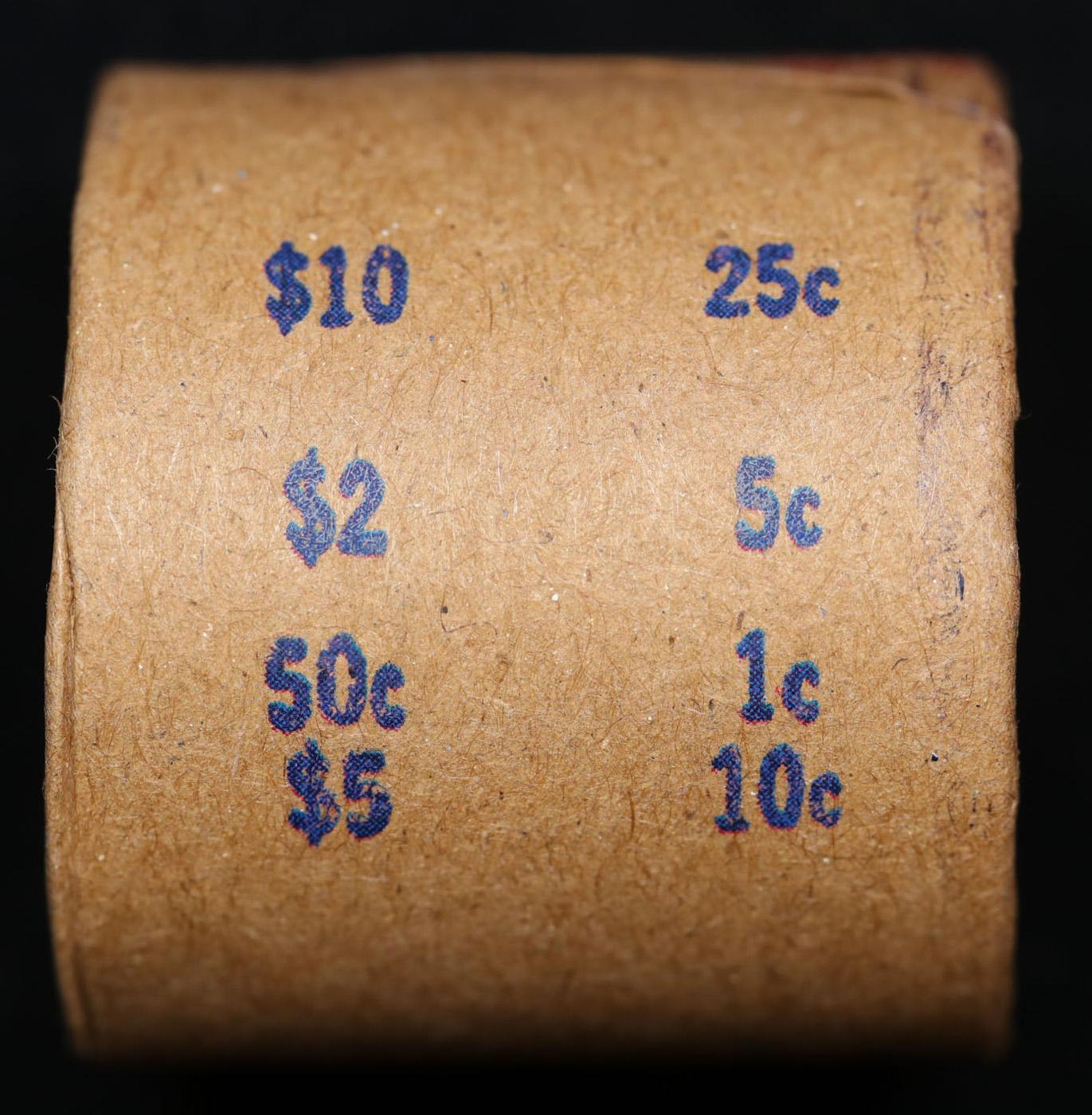 High Value! - Covered End Roll - Marked "Unc Peace Reserve" - Weight shows x10 Coins (FC)