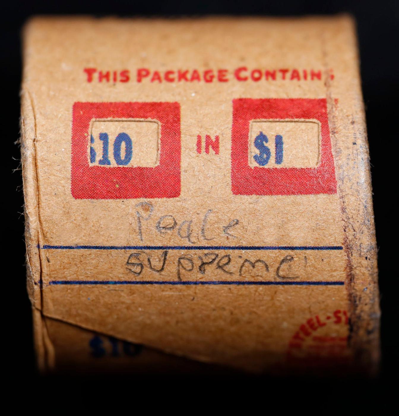 *Uncovered Hoard* - Covered End Roll - Marked "Peace Supreme" - Weight shows x10 Coins (FC)