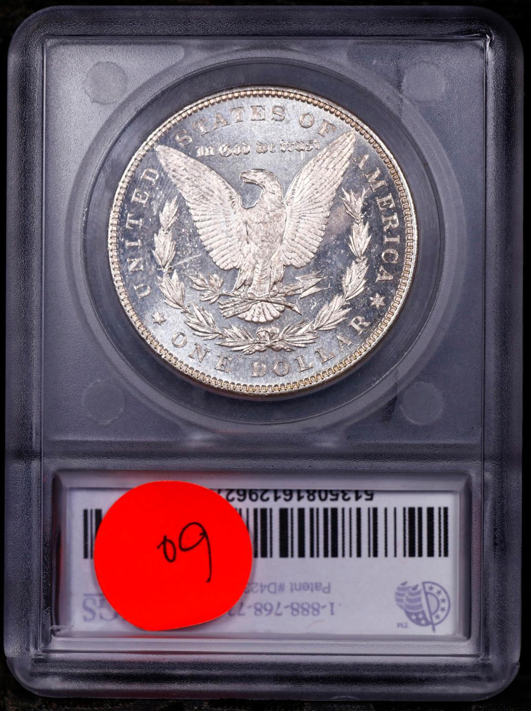 ***Auction Highlight*** 1885-p Morgan Dollar Near Top Pop! $1 Graded ms66 DMPL By SEGS (fc)