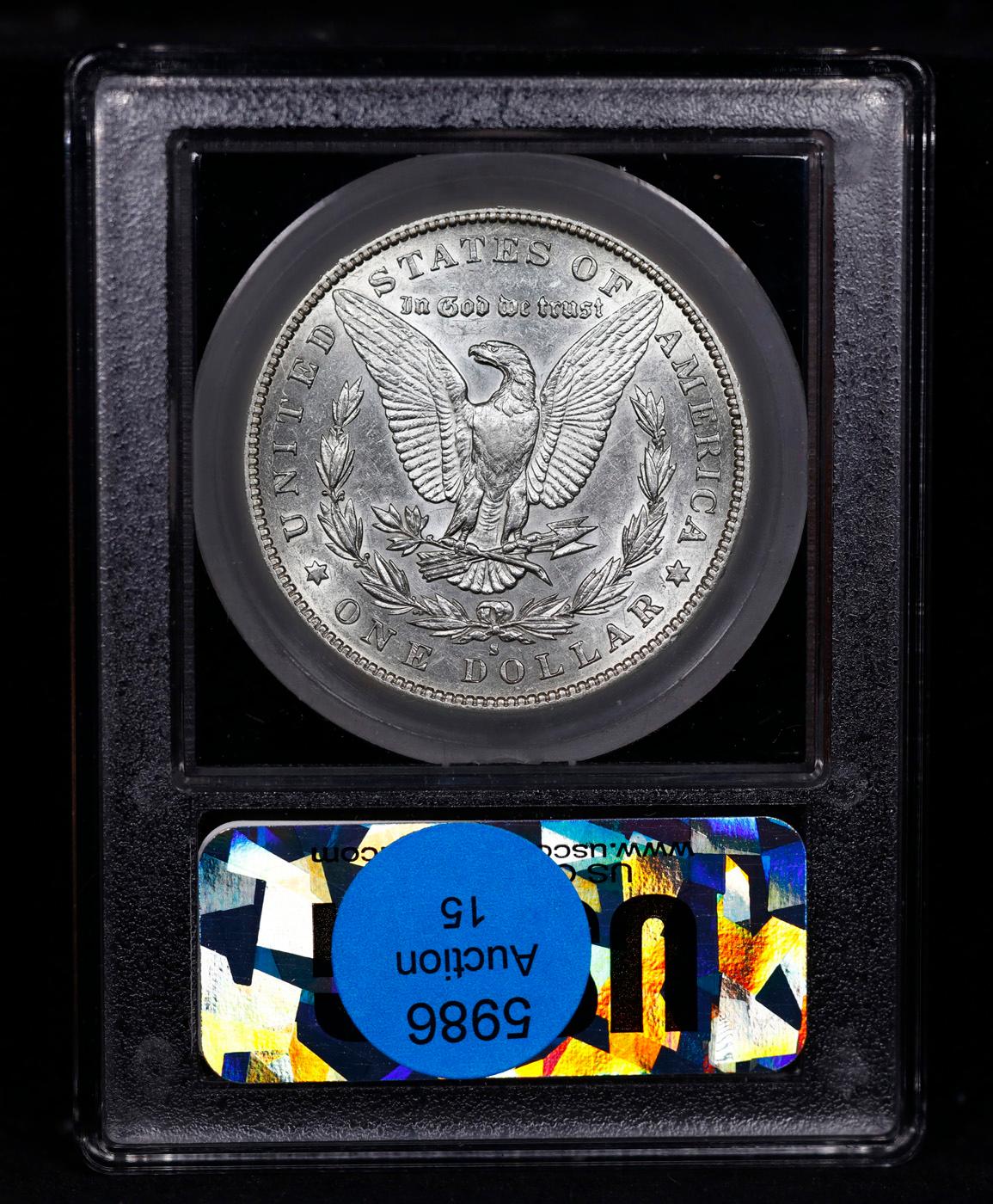 ***Auction Highlight*** 1894-s Morgan Dollar 1 Graded Select Unc By USCG (fc)
