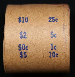 *Uncovered Hoard* - Covered End Roll - Marked "Unc Peace Premium" - Weight shows x10 Coins (FC)