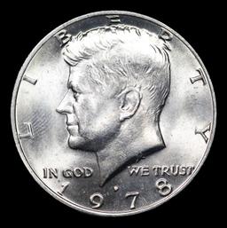 1978-d Kennedy Half Dollar 50c Grades GEM++ Unc