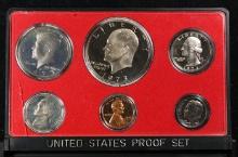 1976 United States Mint Proof Set 6 coins - No Outer Box