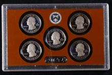 2011 United States America The Beautiful Quarters Proof Set 5 Coins No Outer Box