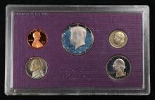1987 United States Mint Proof Set 5 coins - No Outer Box