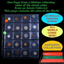 20 Great Coins of the World, hand selected, many trend high, every lot guaranteed to contain Silver.