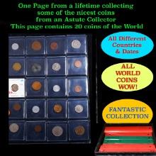 20 Great Coins of the World, hand selected, many trend high, every lot guaranteed to contain Silver.