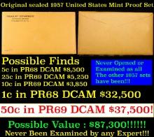 ***Auction Highlight*** Original sealed 1959 United States Mint Proof Set (Fc)