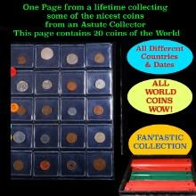 20 Great Coins of the World, hand selected, many trend high, every lot guaranteed to contain Silver.