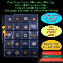 20 Great Coins of the World, hand selected, many trend high, every lot guaranteed to contain Silver.