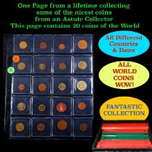 20 Great Coins of the World, hand selected, many trend high, every lot guaranteed to contain Silver.