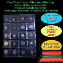 20 Great Coins of the World, hand selected, many trend high, every lot guaranteed to contain Silver.