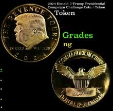 2024 Donald J Trump Presidential Campaign Challenge Coin / Token