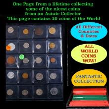 20 Great Coins of the World, hand selected, many trend high, every lot guaranteed to contain Silver.