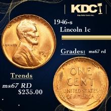 1946-s Lincoln Cent 1c Grades GEM++ RD