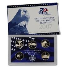 2007 United States Quarters Proof Set Denver Edition, 5 Coins Inside!