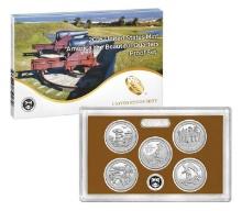 2016-S America's National Park Quarters 5 Coin Proof Set