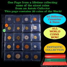 20 Great Coins of the World, hand selected, many trend high, every lot guaranteed to contain Silver.