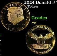 2024 Donald J Trump Presidential Campaign Challenge Coin / Token