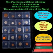 20 Great Coins of the World, hand selected, many trend high, every lot guaranteed to contain Silver.