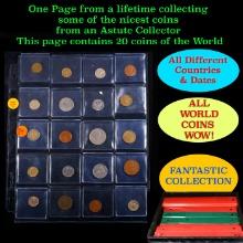 20 Great Coins of the World, hand selected, many trend high, every lot guaranteed to contain Silver.