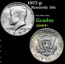 1977-p Kennedy Half Dollar 50c Grades Choice+ Unc