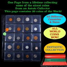 20 Great Coins of the World, hand selected, many trend high, every lot guaranteed to contain Silver.