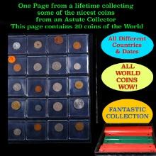 20 Great Coins of the World, hand selected, many trend high, every lot guaranteed to contain Silver.