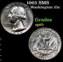 1965 SMS Washington Quarter 25c Grades sp65