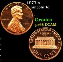 Proof 1977-s Lincoln Cent 1c Grades GEM++ Proof Deep Cameo