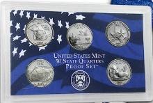 2004 United States Quarters Proof Set - 5 pc set No Outer Box