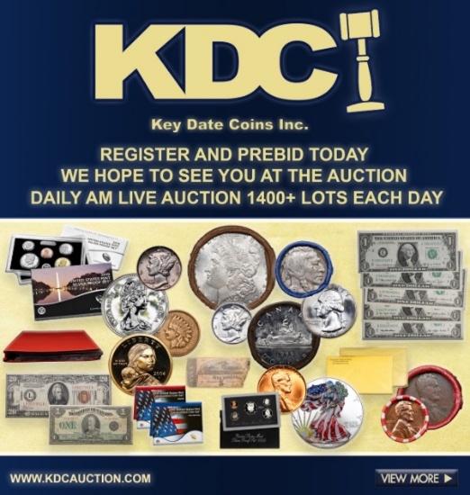 Key Date Spectacular AM live Auction 32 pt 2